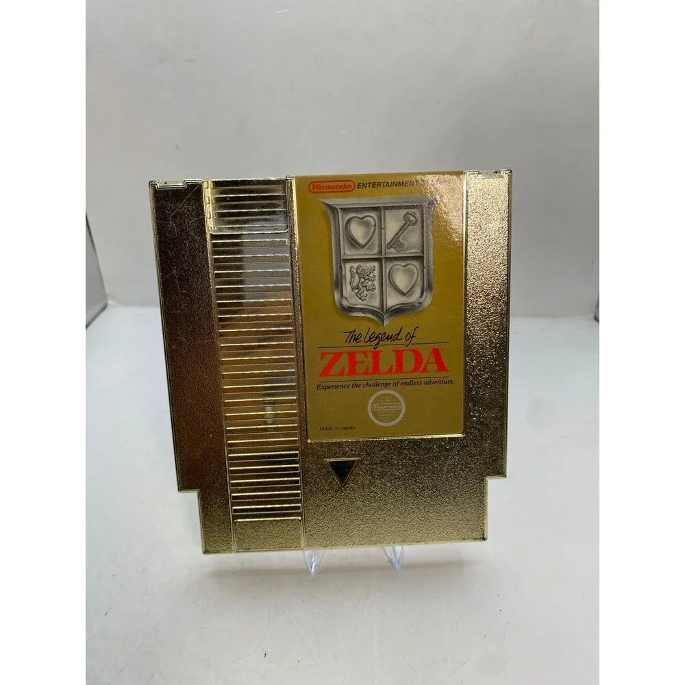Legend of Zelda (Nintendo NES, 1987) Gold cartridge, tested authentic
